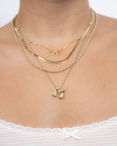 
Bubble Letter Necklace