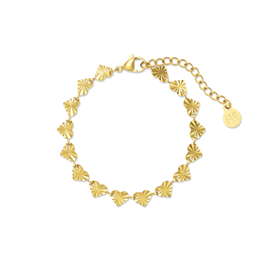 
Starlight Heart Chain Bracelet