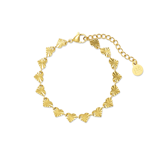 Starlight Heart Chain Bracelet