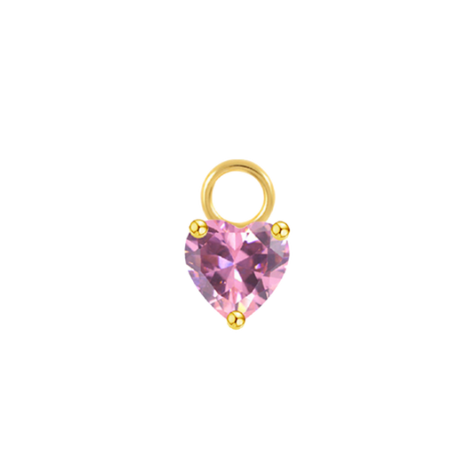 Pink Heart Charm