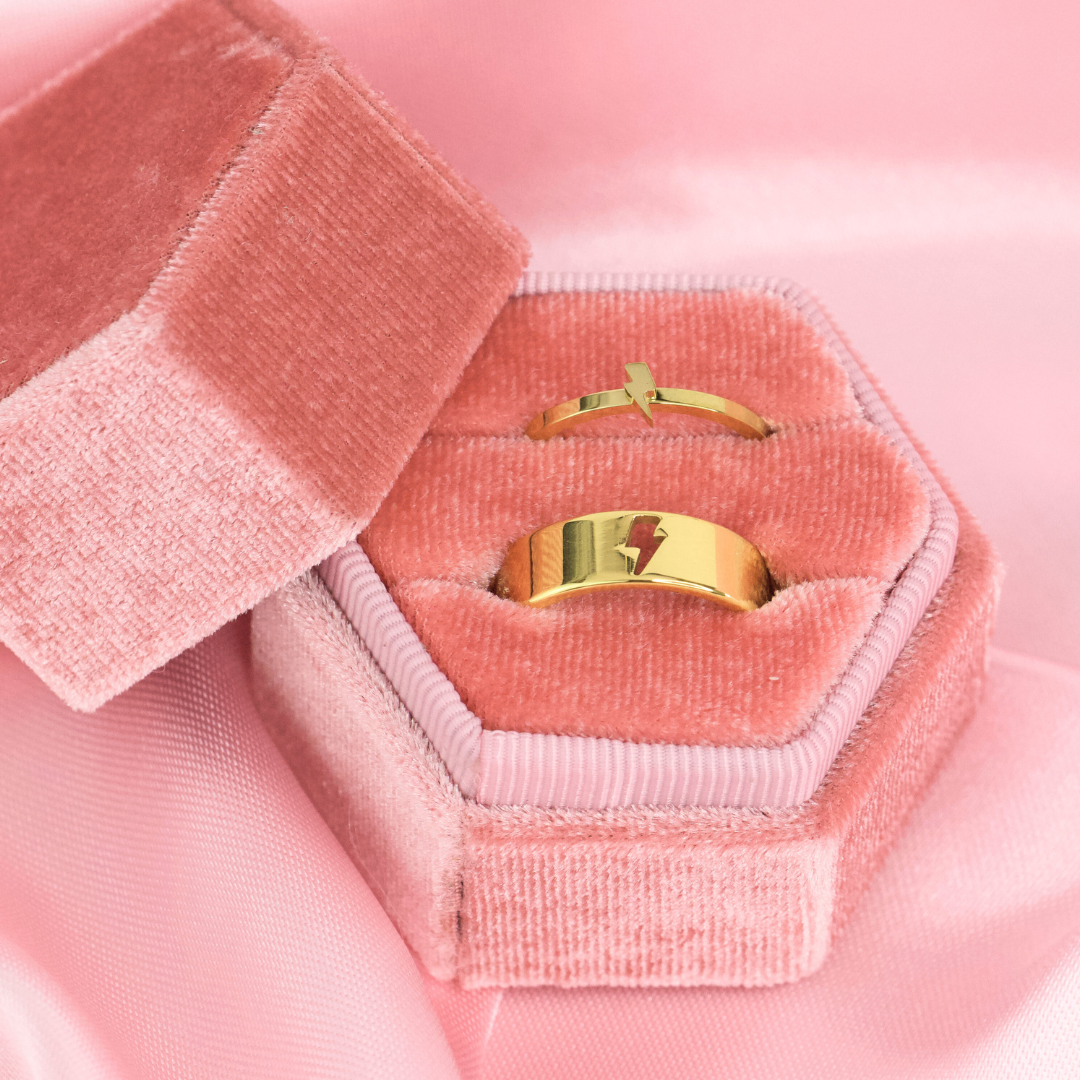 Lightning Bolt Ring (single)