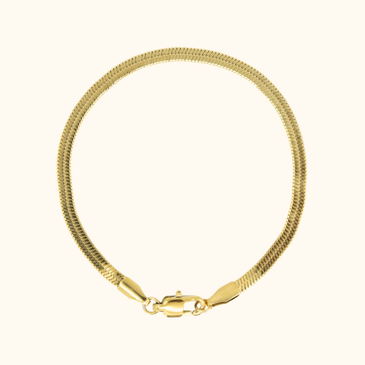 Herringbone Chain Bracelet