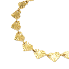 
Starlight Heart Chain Bracelet