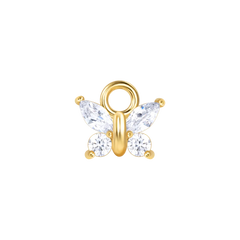 
Diamond Butterfly Earring Charm