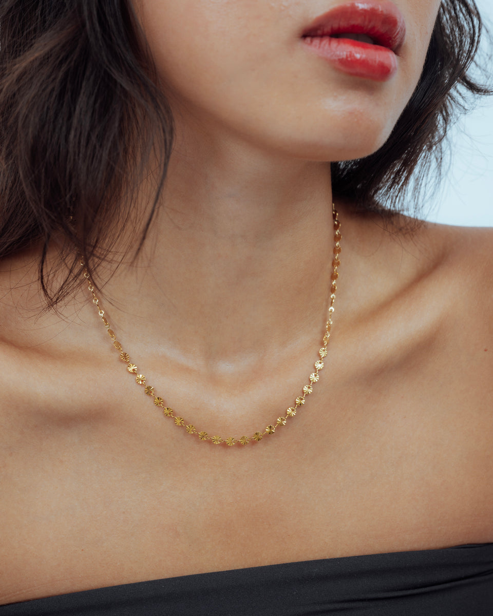 Moon Chain Necklace – Stay Golden HI Jewelry