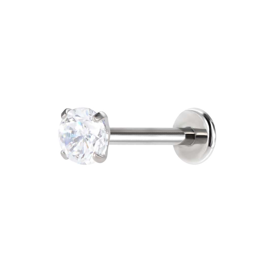 Diamond Flatback Stud