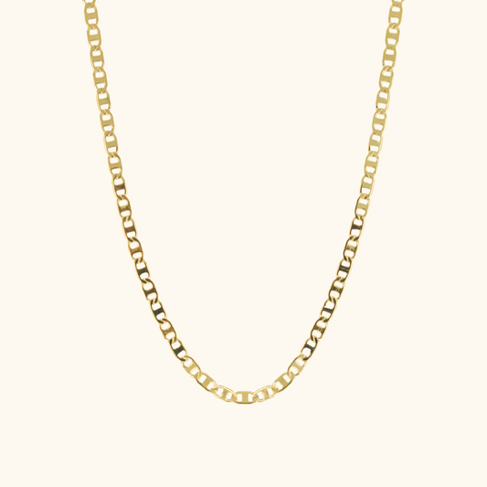 Flat Anchor Chain Necklace