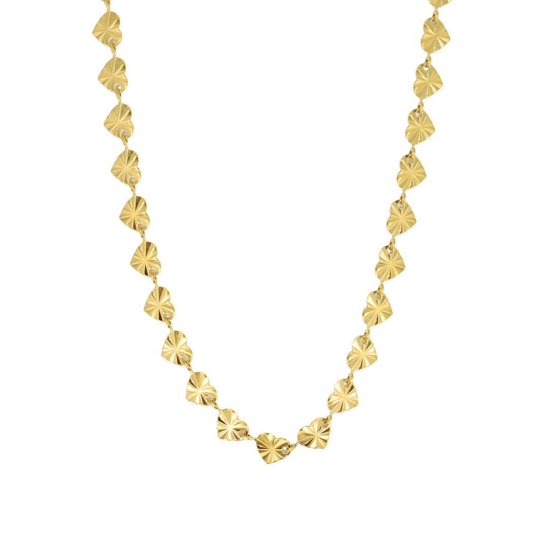 Starlight Heart Chain Necklace