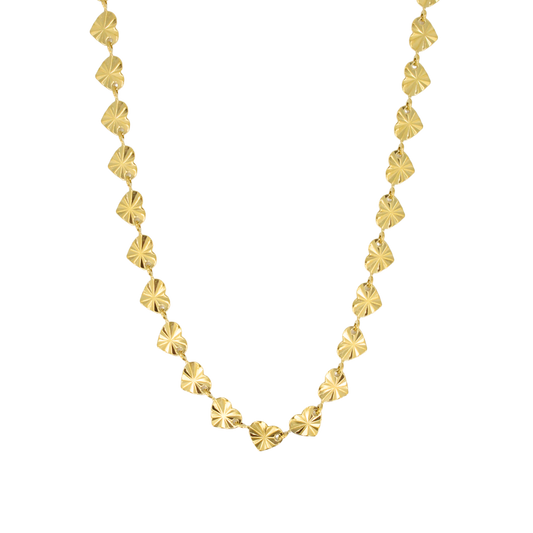 Starlight Heart Chain Necklace