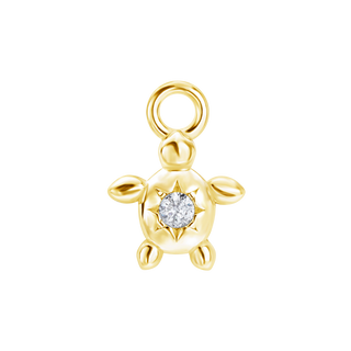 Sunrise Turtle Charm