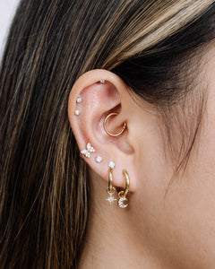 
Icy North Star Earring Charm