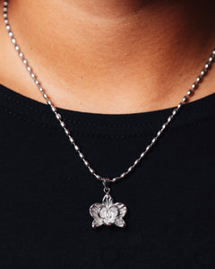 
Orchid Flower Necklace