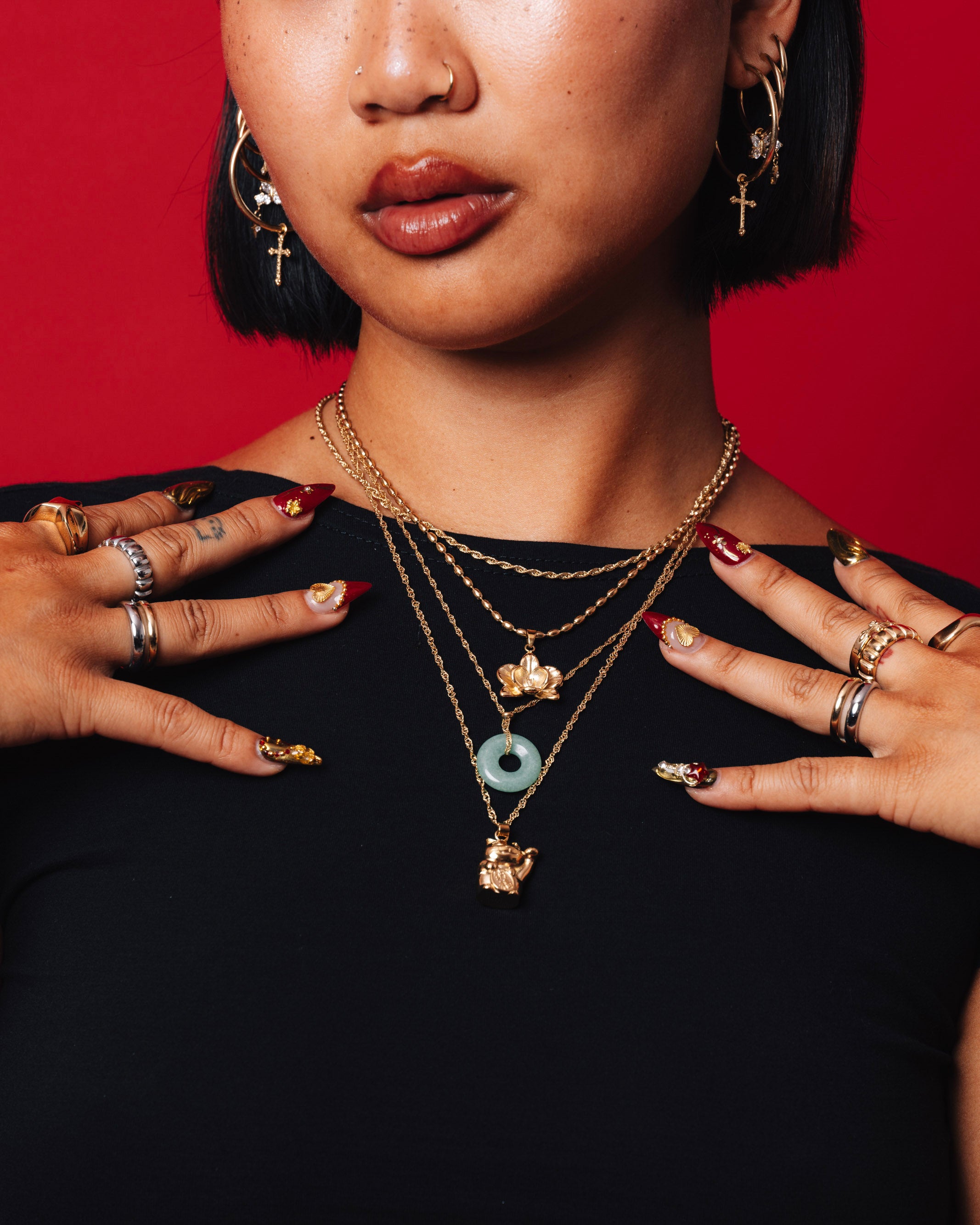 Lucky Moon Necklace Bundle