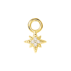 
Icy North Star Earring Charm