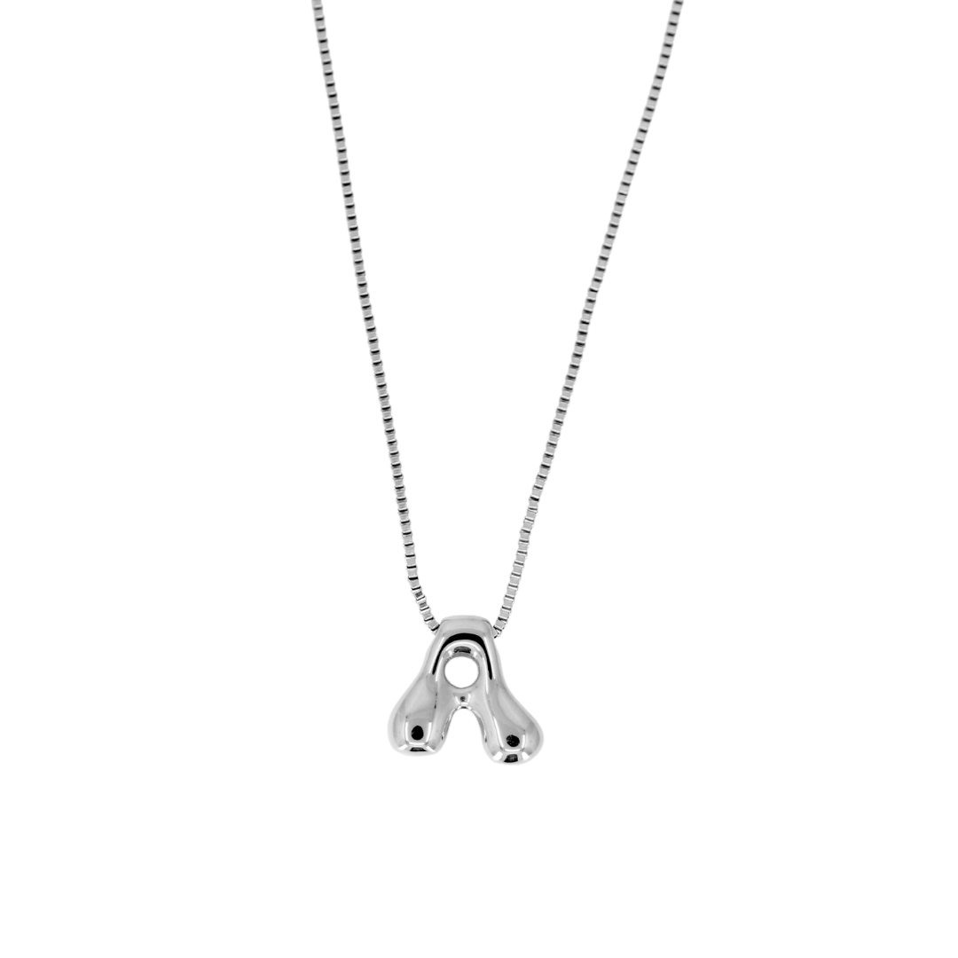 
Bubble Letter Necklace