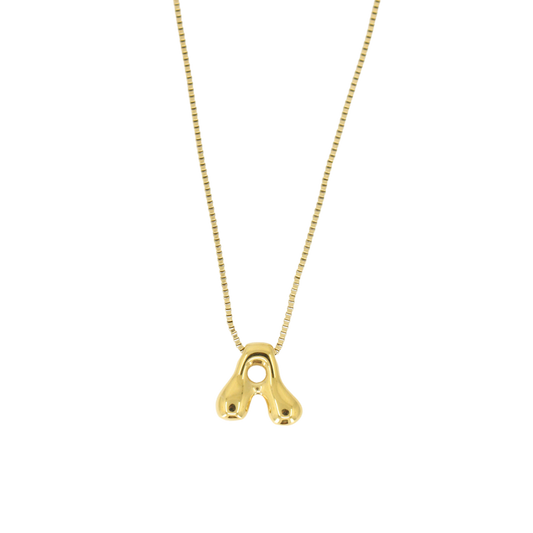Bubble Letter Necklace