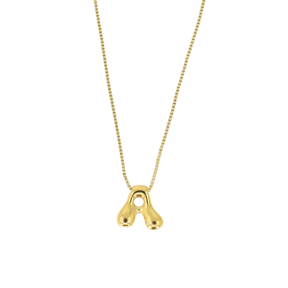 Bubble Letter Necklace