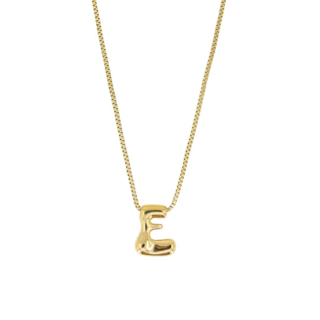 
Bubble Letter Necklace