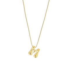 
Bubble Letter Necklace