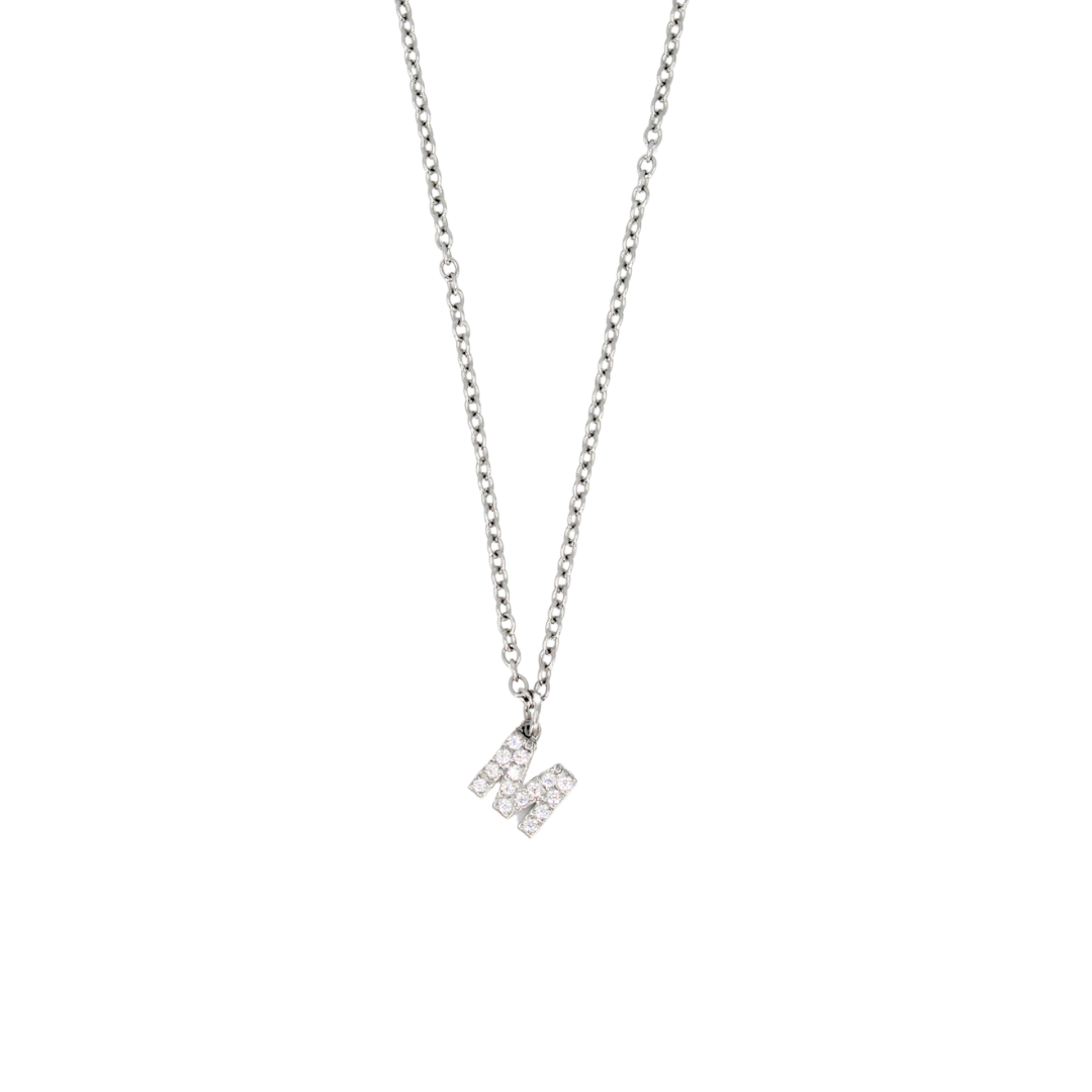 Icy Initial Necklace