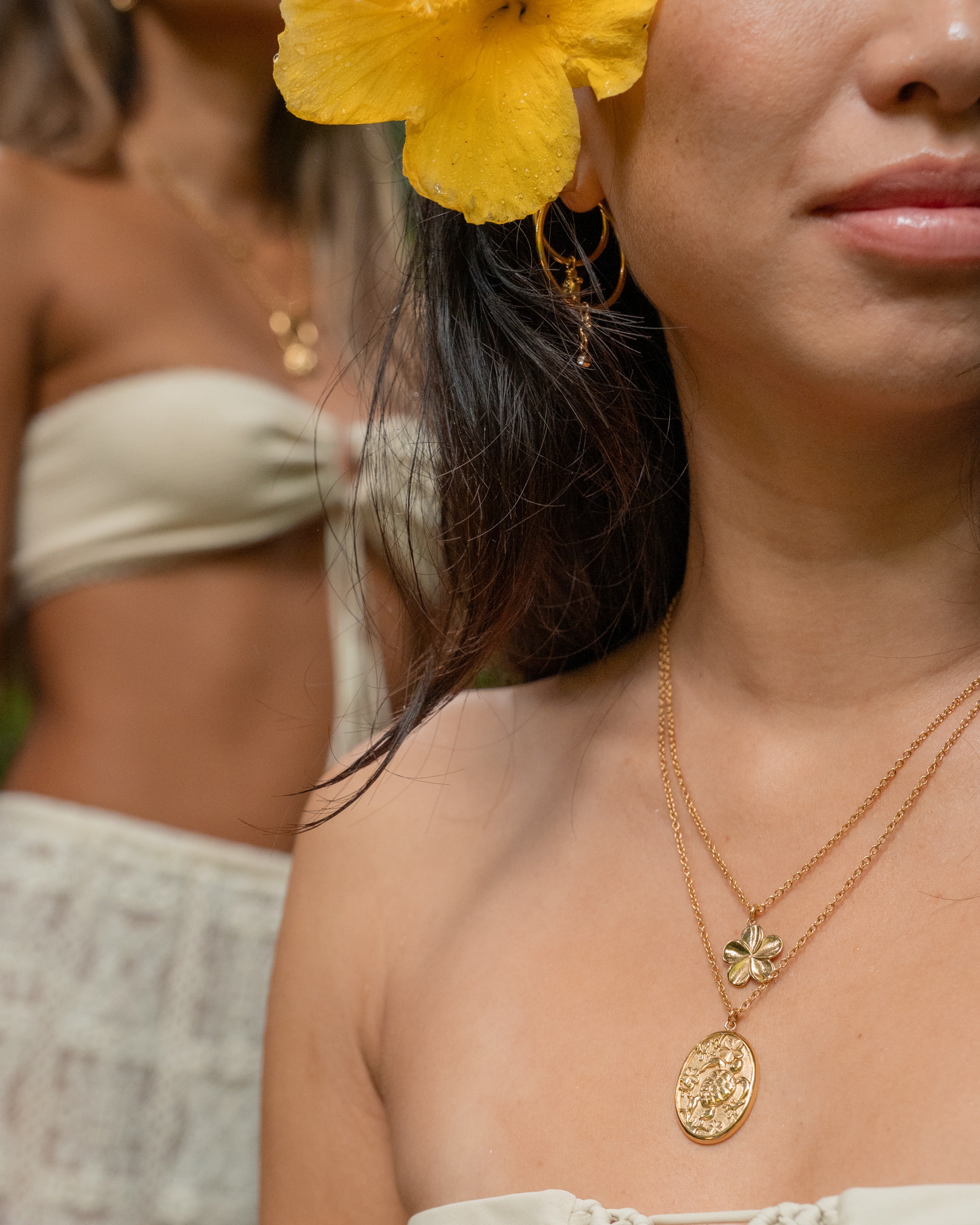 Island Plumeria Necklace