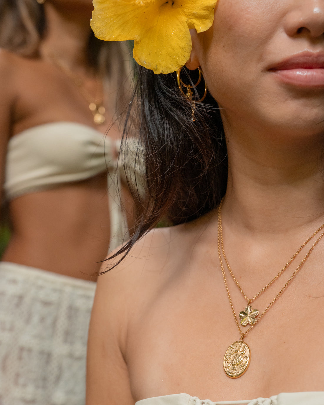 
Island Plumeria Necklace