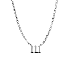 
Angel Number Cuban Necklace