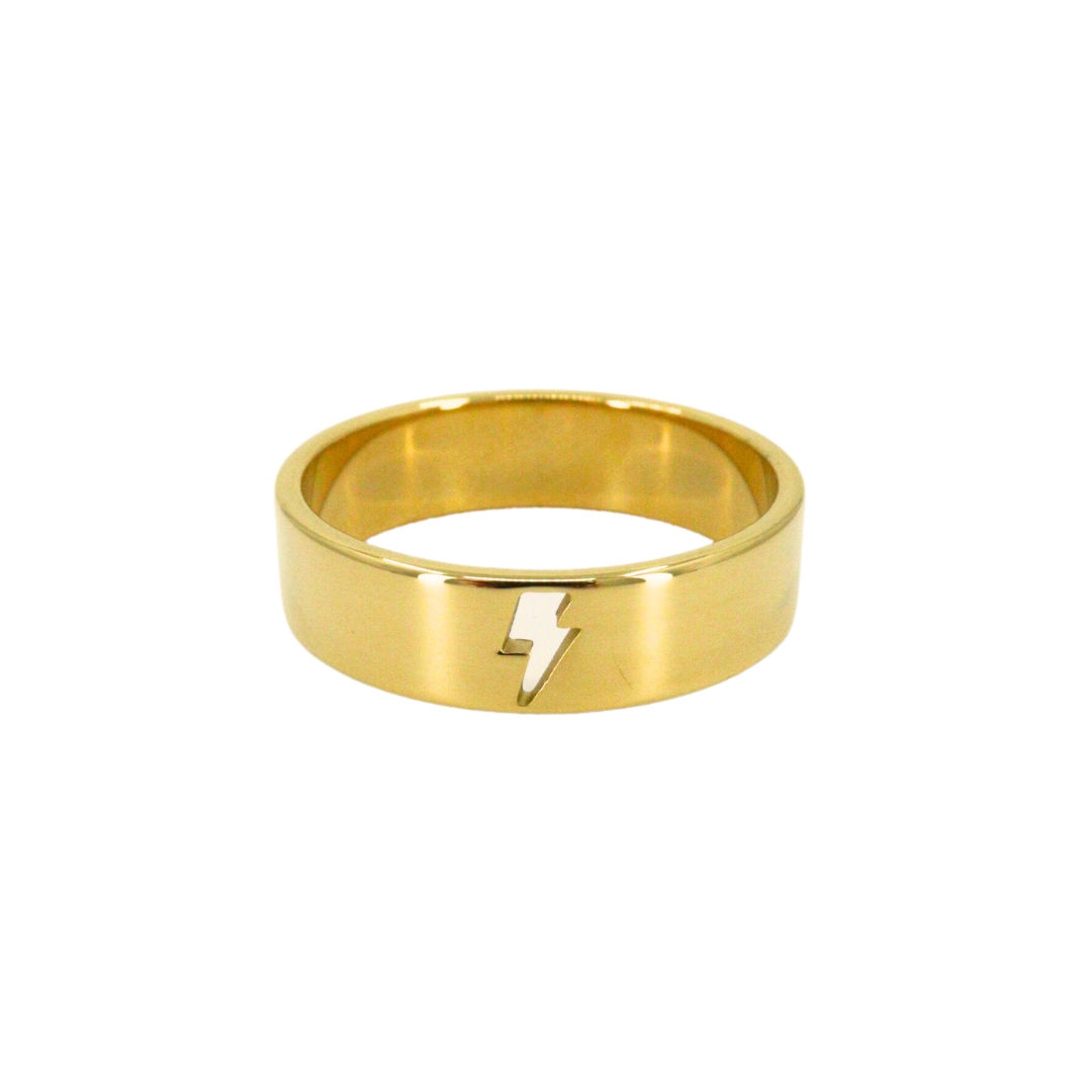 Lightning Bolt Ring (single)