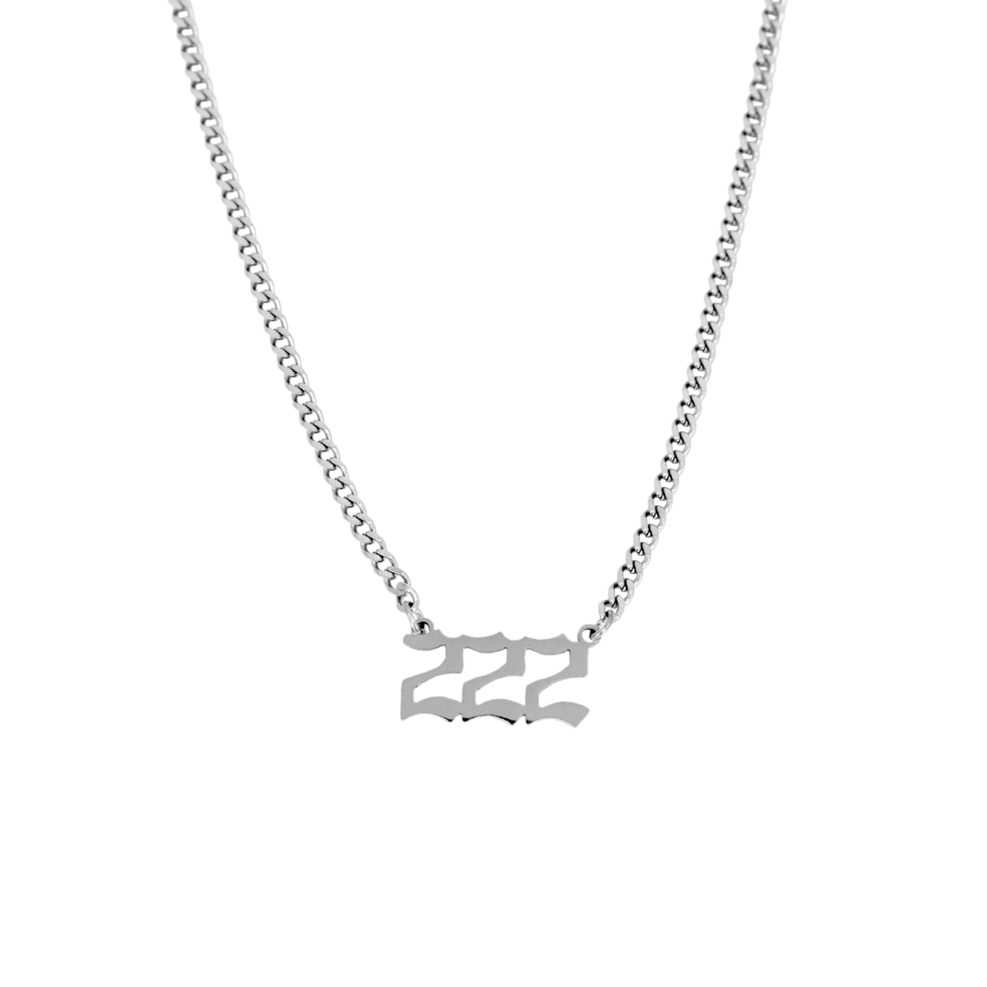 Angel Number Cuban Necklace