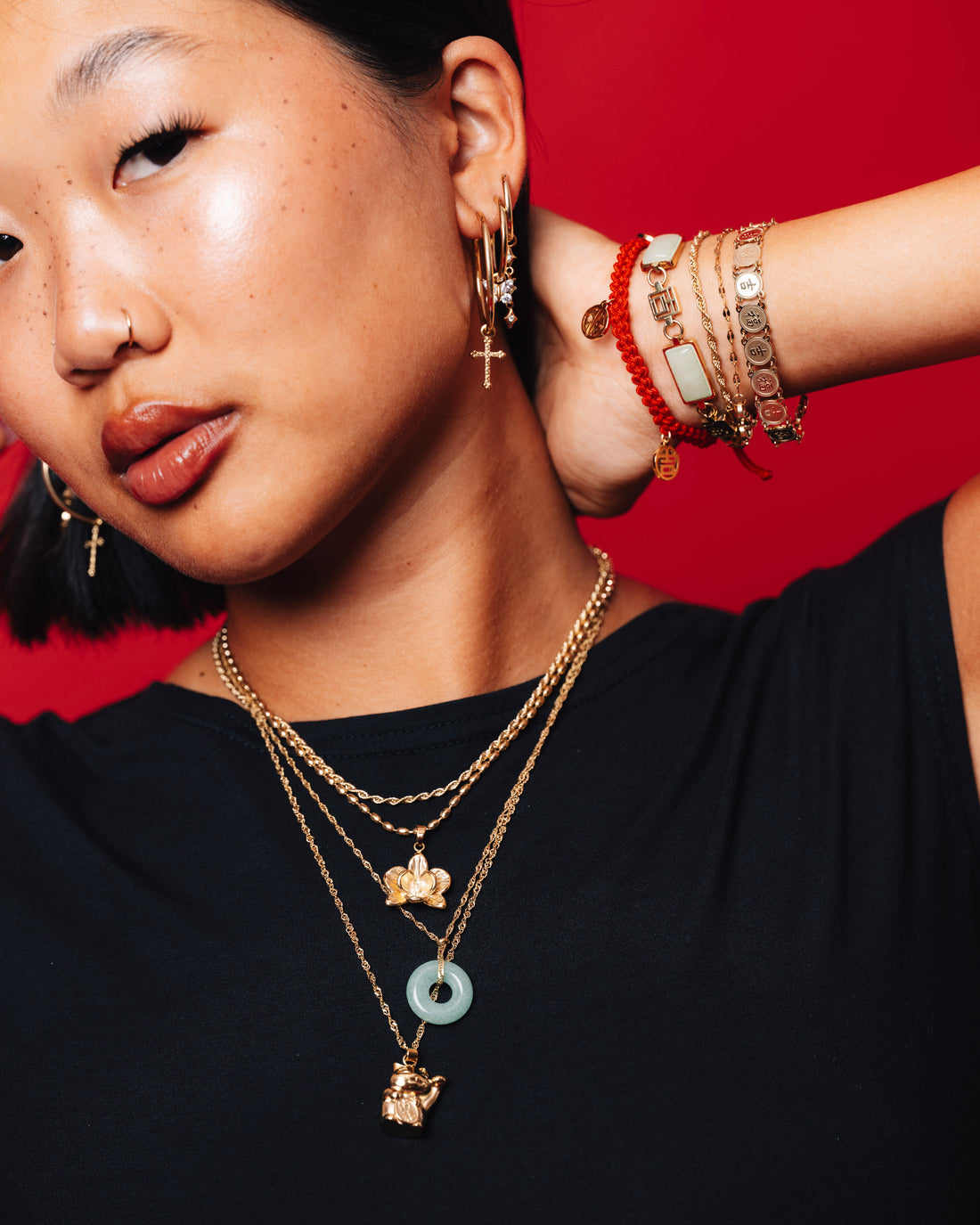 
Jade Coin Necklace