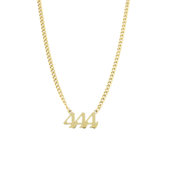 
Angel Number Cuban Necklace