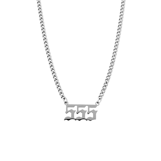 Angel Number Cuban Necklace