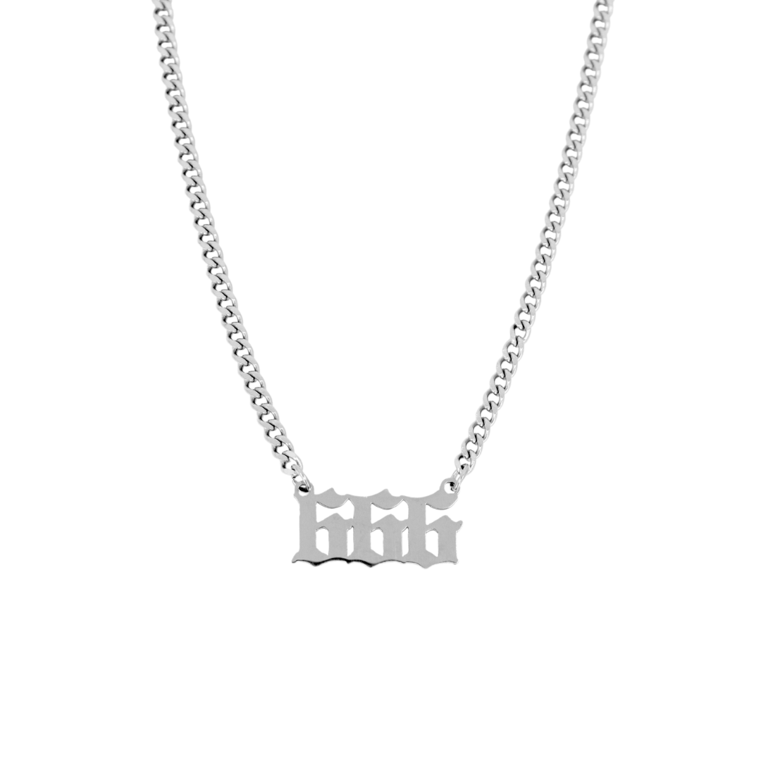 Angel Number Cuban Necklace