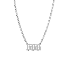 
Angel Number Cuban Necklace