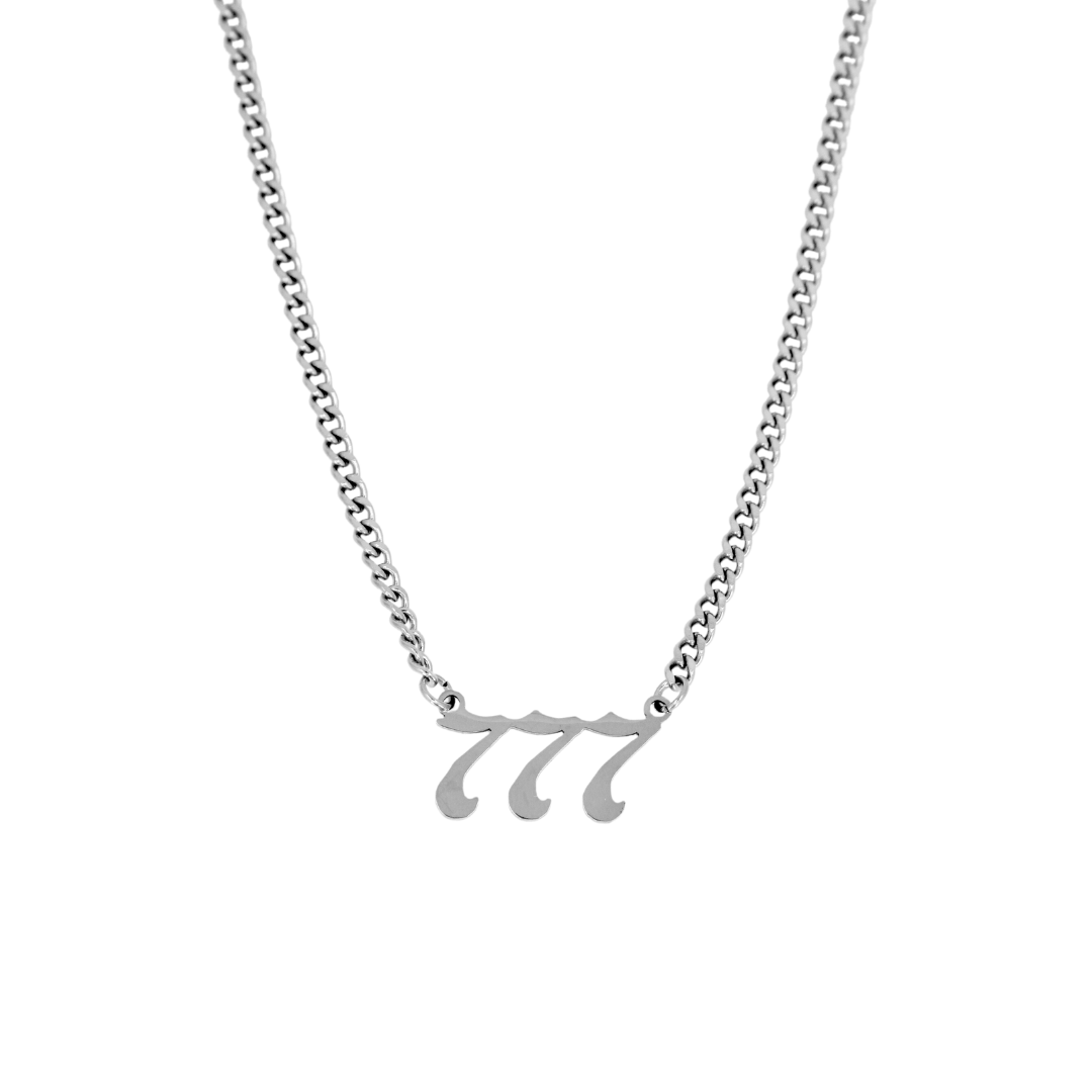
Angel Number Cuban Necklace