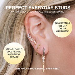
Diamond Flatback Stud