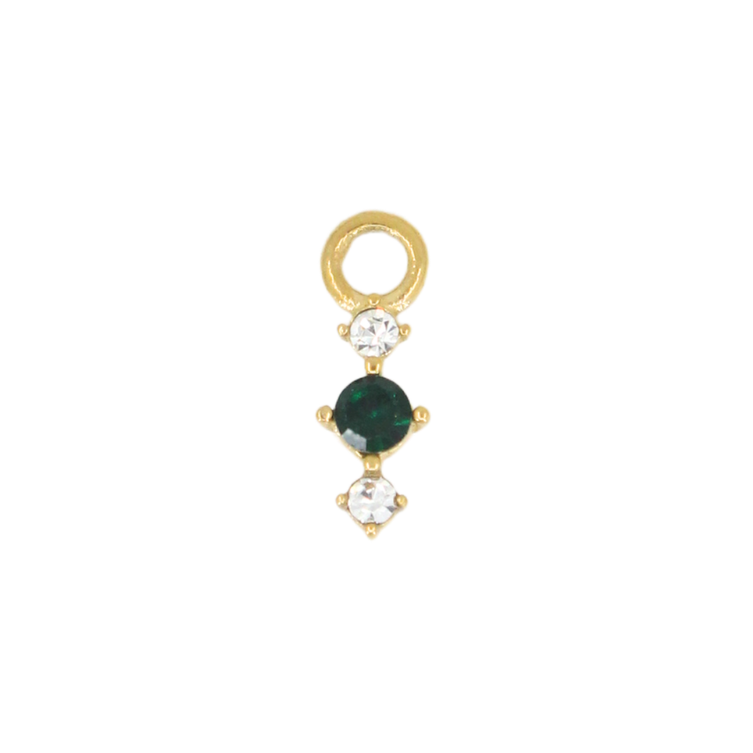 
Emerald Oasis Earring Charm