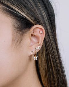 
Diamond Butterfly Earring Charm