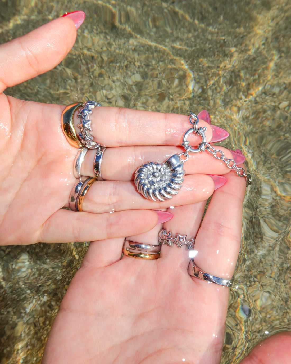 
Siren Shell Necklace