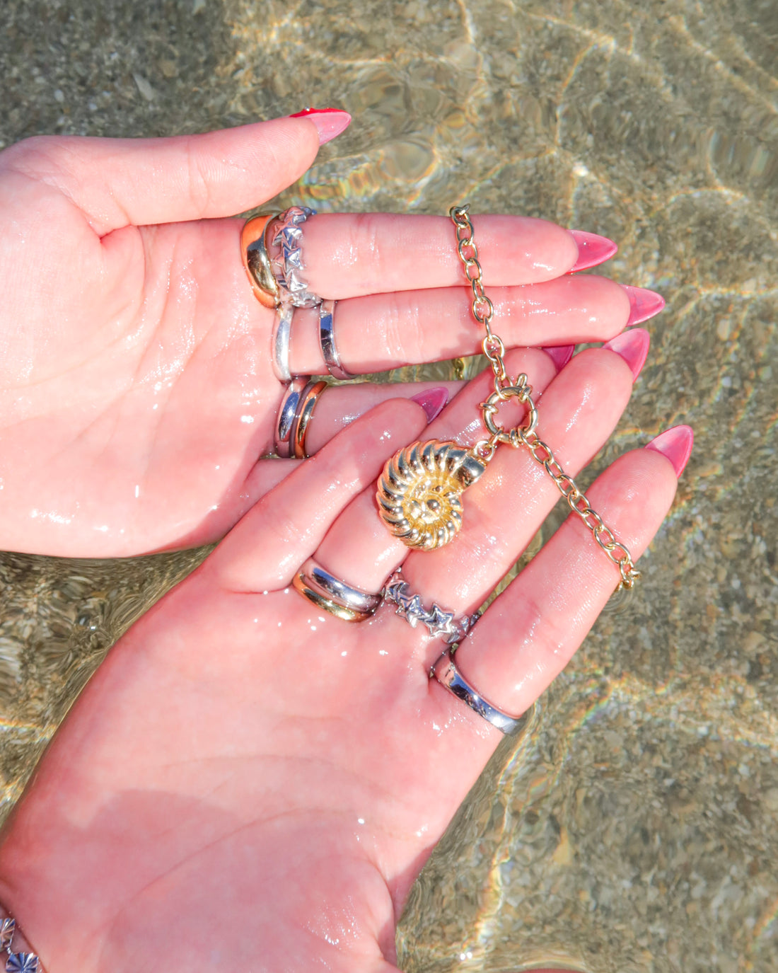 
Siren Shell Necklace