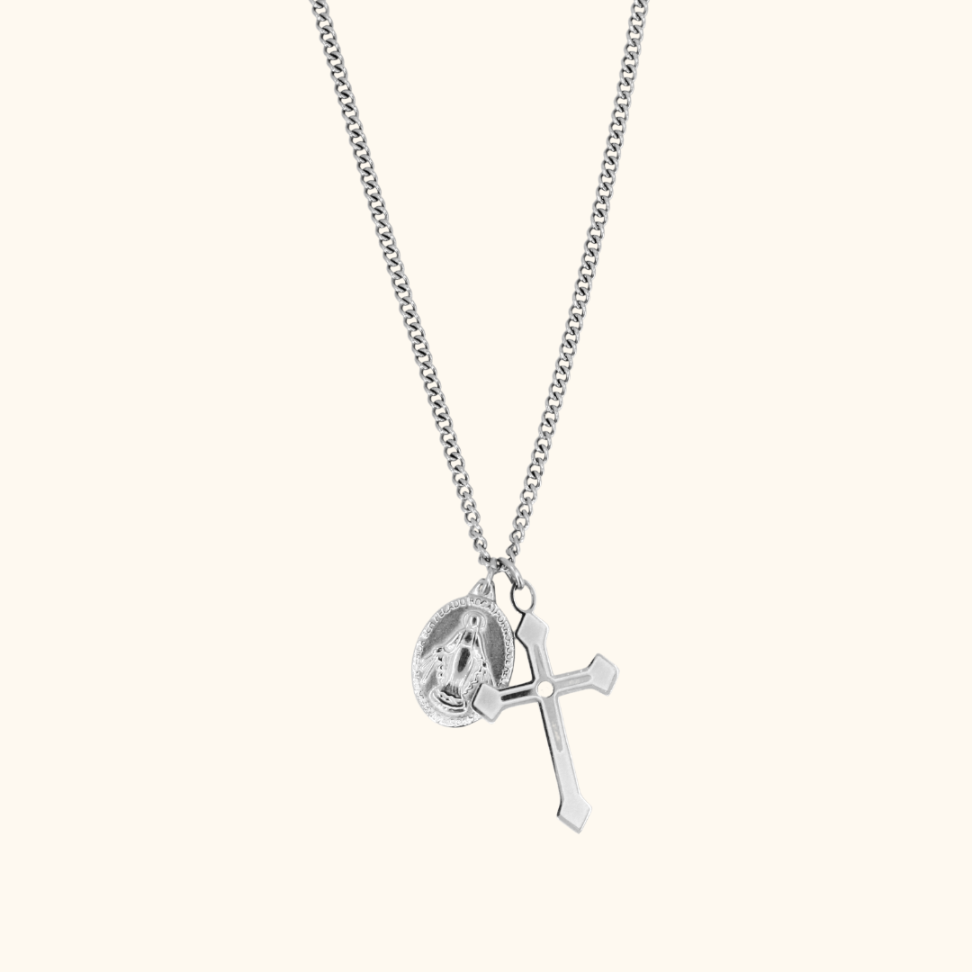 Cross Macys Choker Virgin Mary Necklace Jessica Simpson Cross