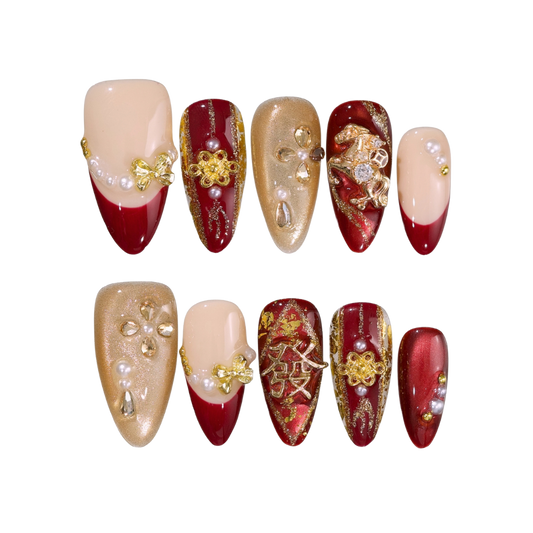 Fortune and Luck Horse Nail Set