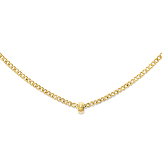Classic Rondelle Necklace Charm
