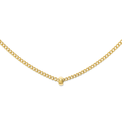 
Classic Rondelle Necklace Charm