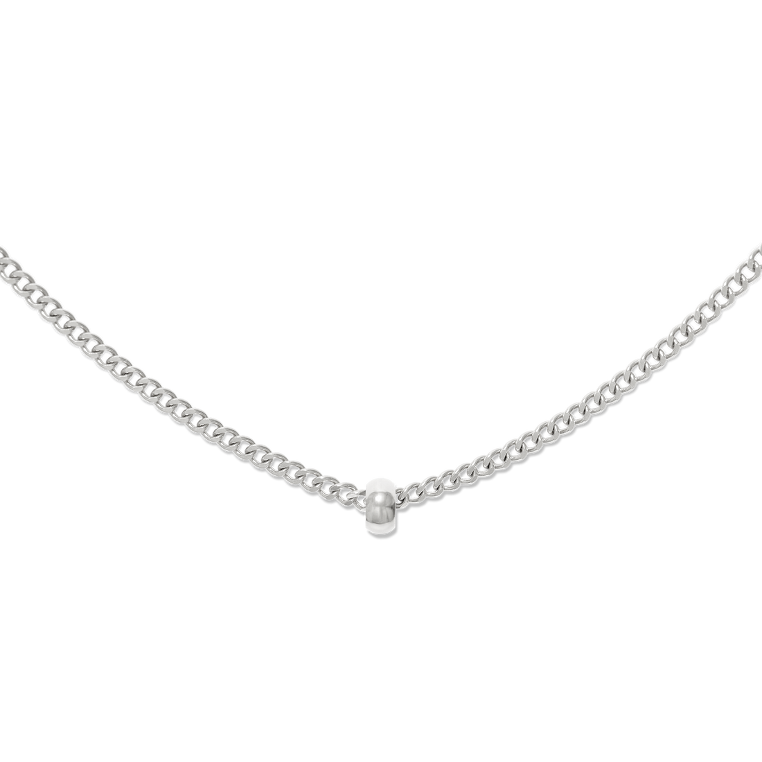 
Classic Rondelle Necklace Charm