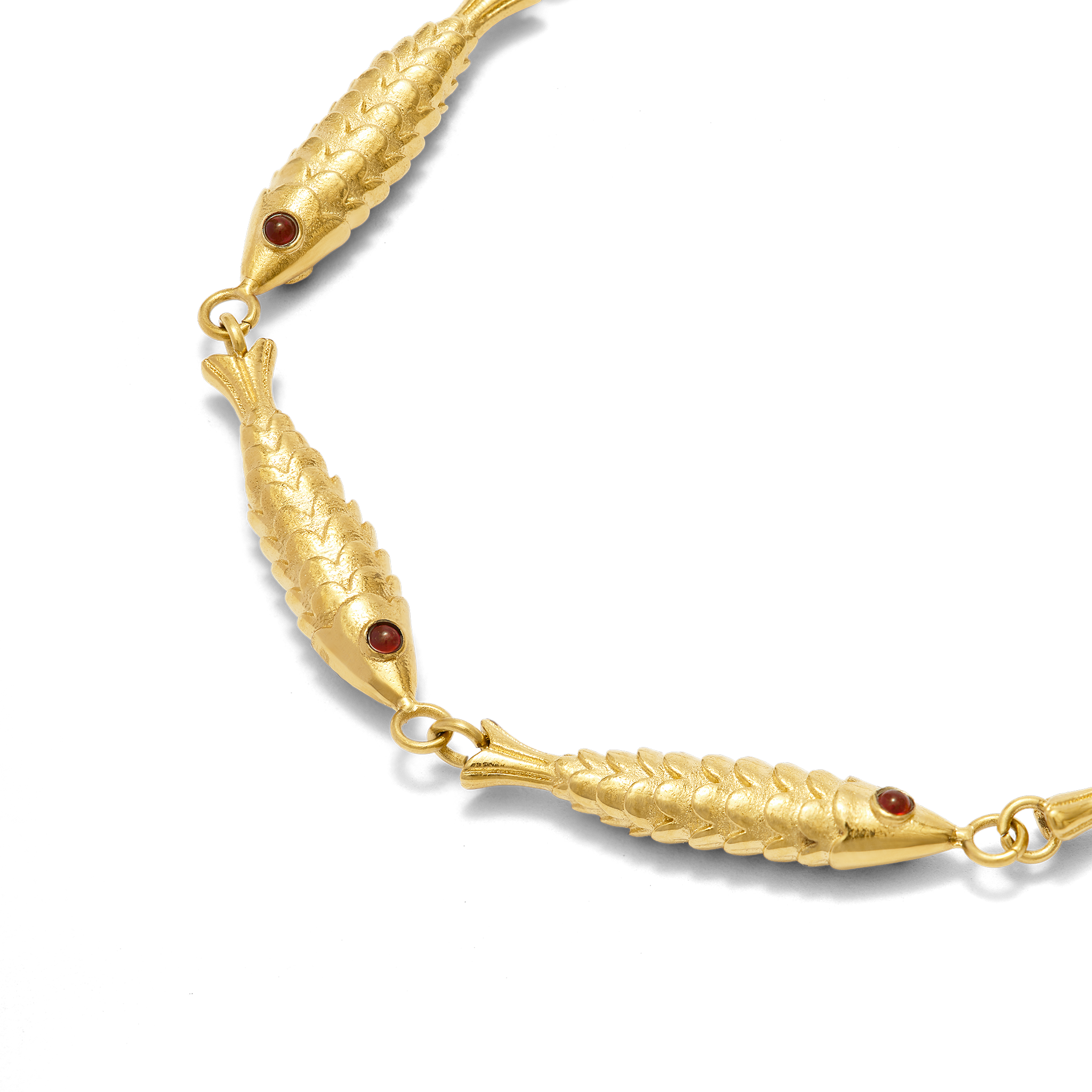 Crimson Gaze Fish Bracelet