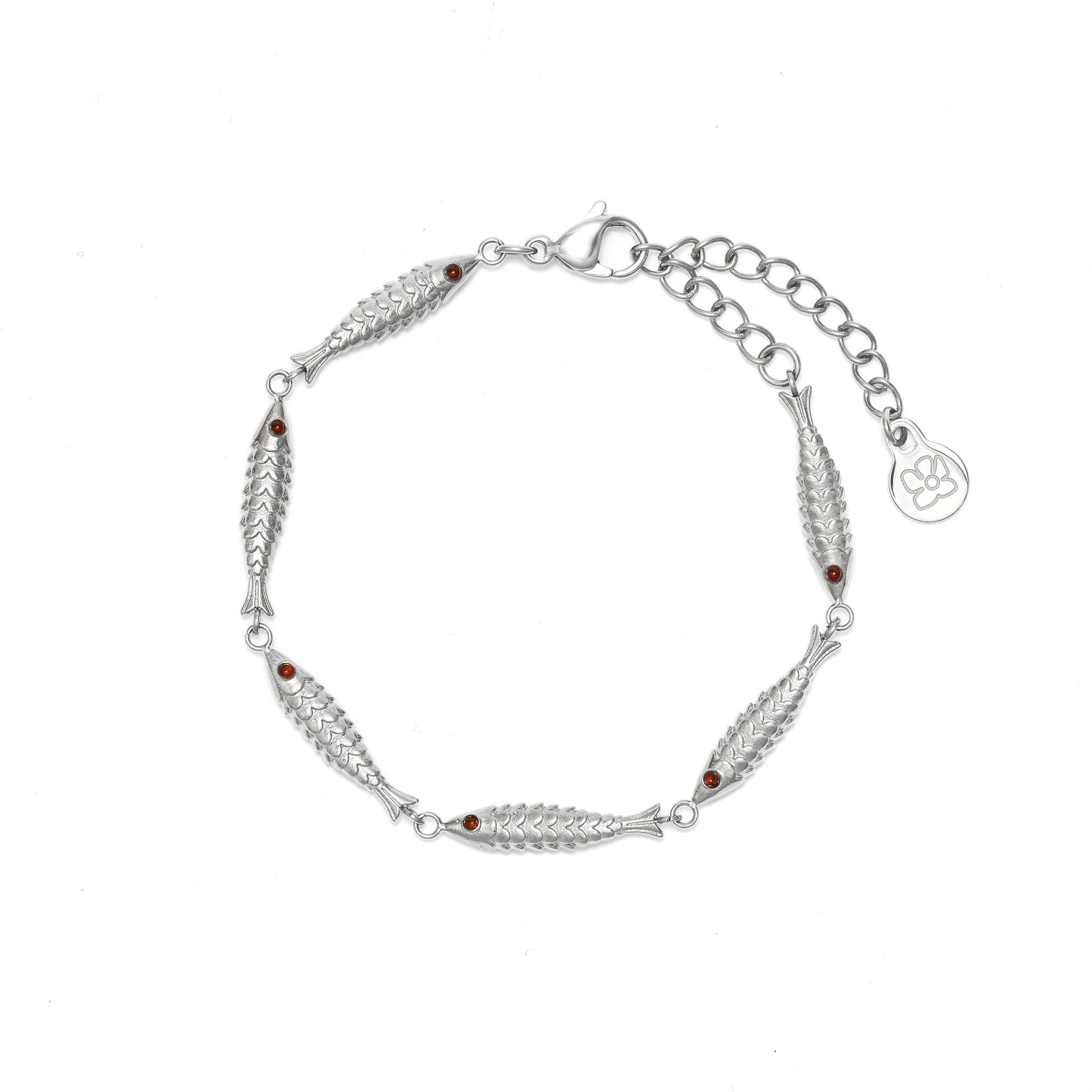 Crimson Gaze Fish Bracelet