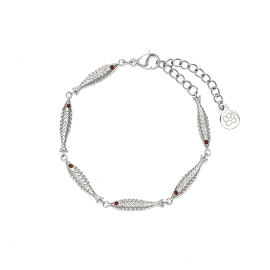 Crimson Gaze Fish Bracelet