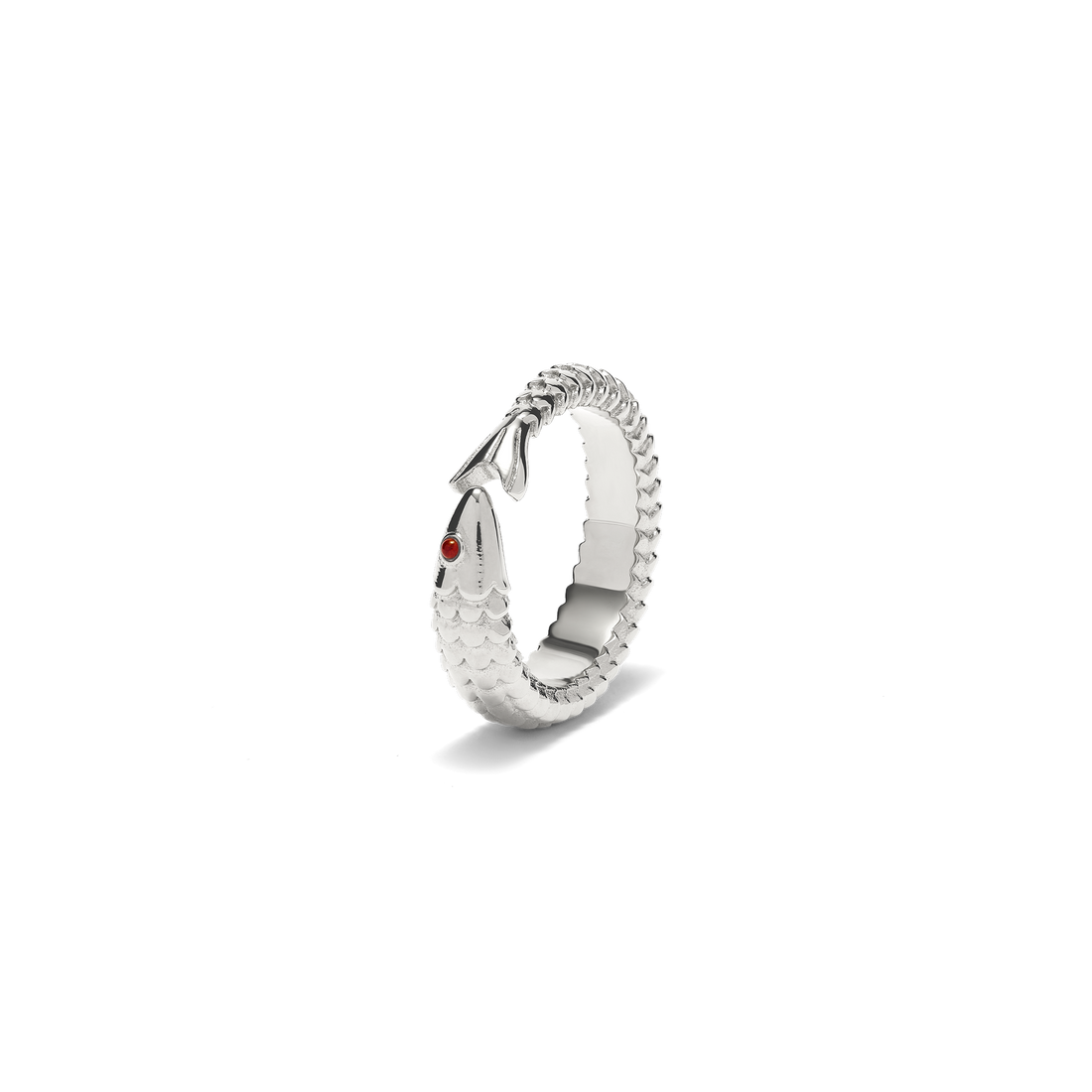 
Crimson Gaze Fish Ring