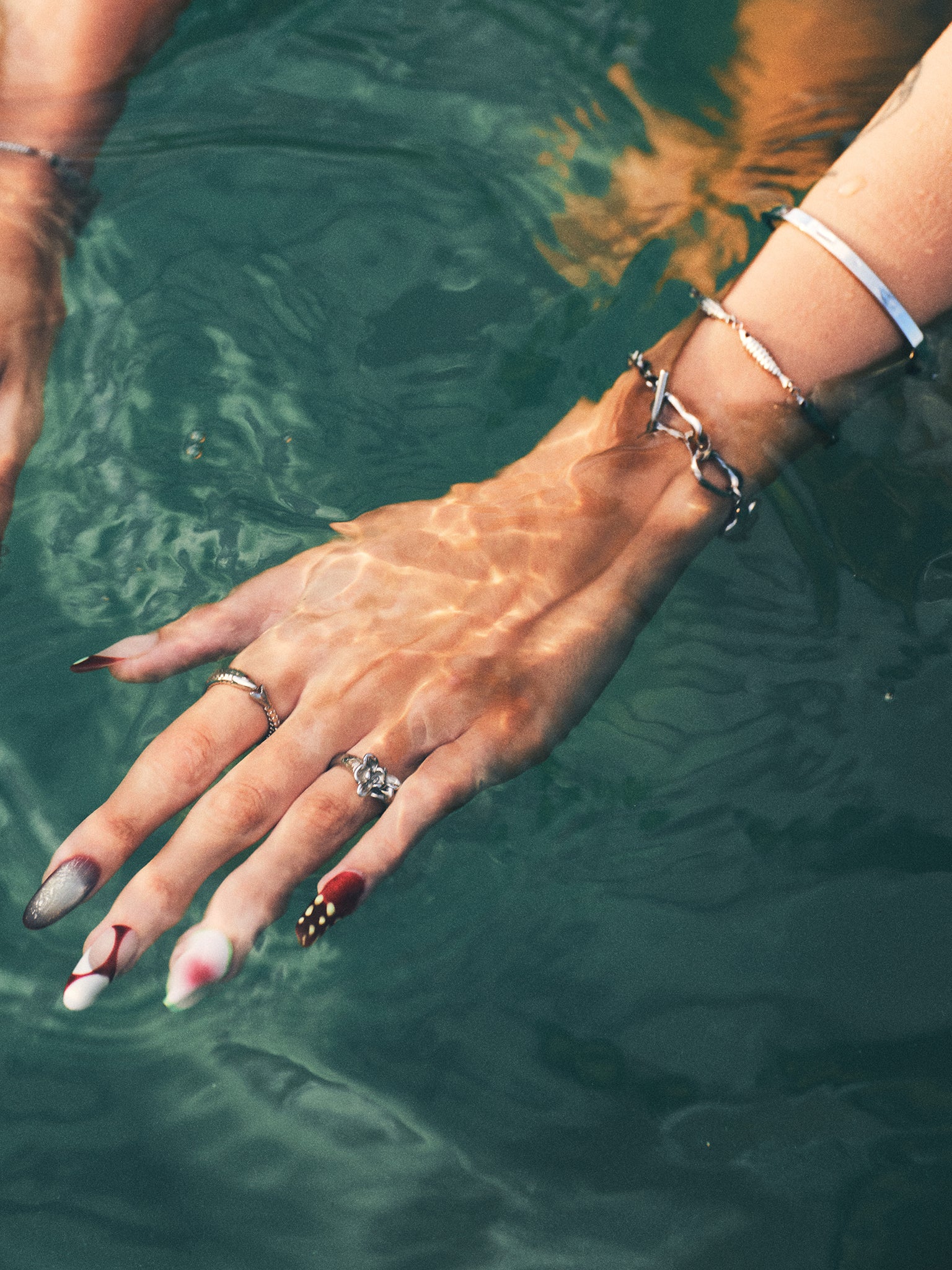 Crimson Gaze Fish Ring